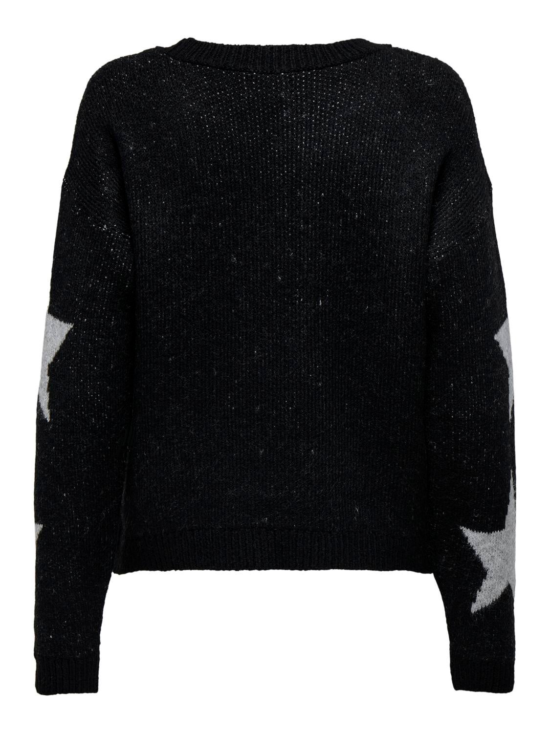 ONLJESSICA Strickpullover Black