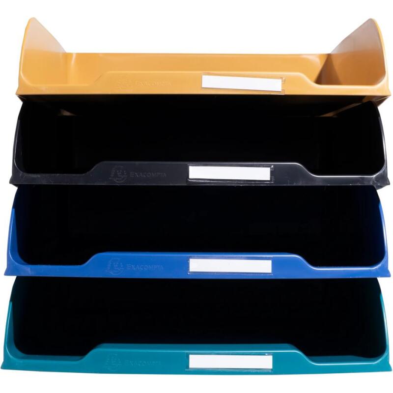 Set de 4 Corbeilles à courrier Combo Styli Neo Deco - Couleurs assorties