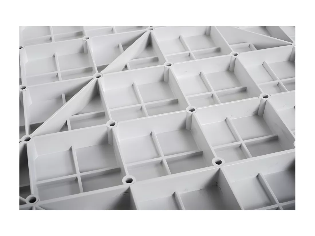 Receveur de douche 90 x 140 cm extra plat SALVI en SoliCast® surface ardoisée blanc