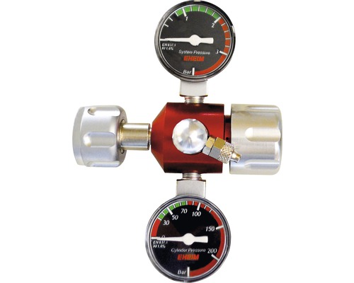 EHEIM CO2 drukregelaar met manometer voor herbruikbare systemen