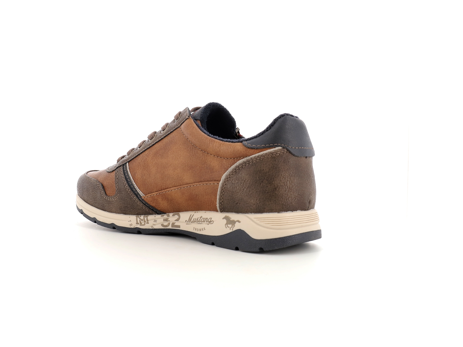 Mustang-4106 306 Synthétique Marron Moyen