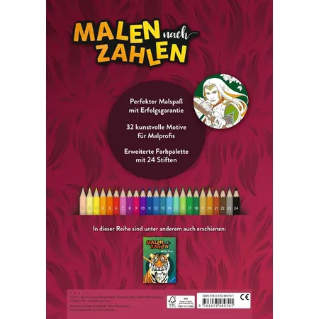 Ravensburger Malen nach Zahlen: Fabelwesen