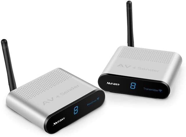 NÖRDIC Trådløs AV-sender og modtager 5.8 GHz 8 kanaler 500 m med IR-indgang Trådløs lyd