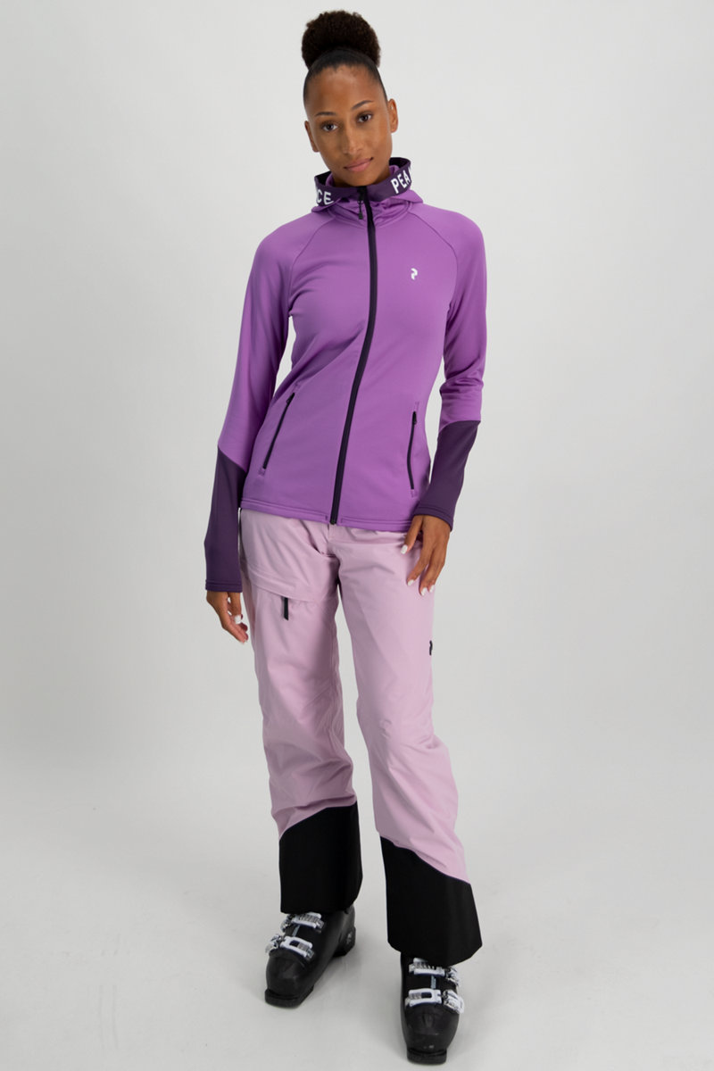 PEAK PERFORMANCE Rider Zip Hood Damen Midlayer