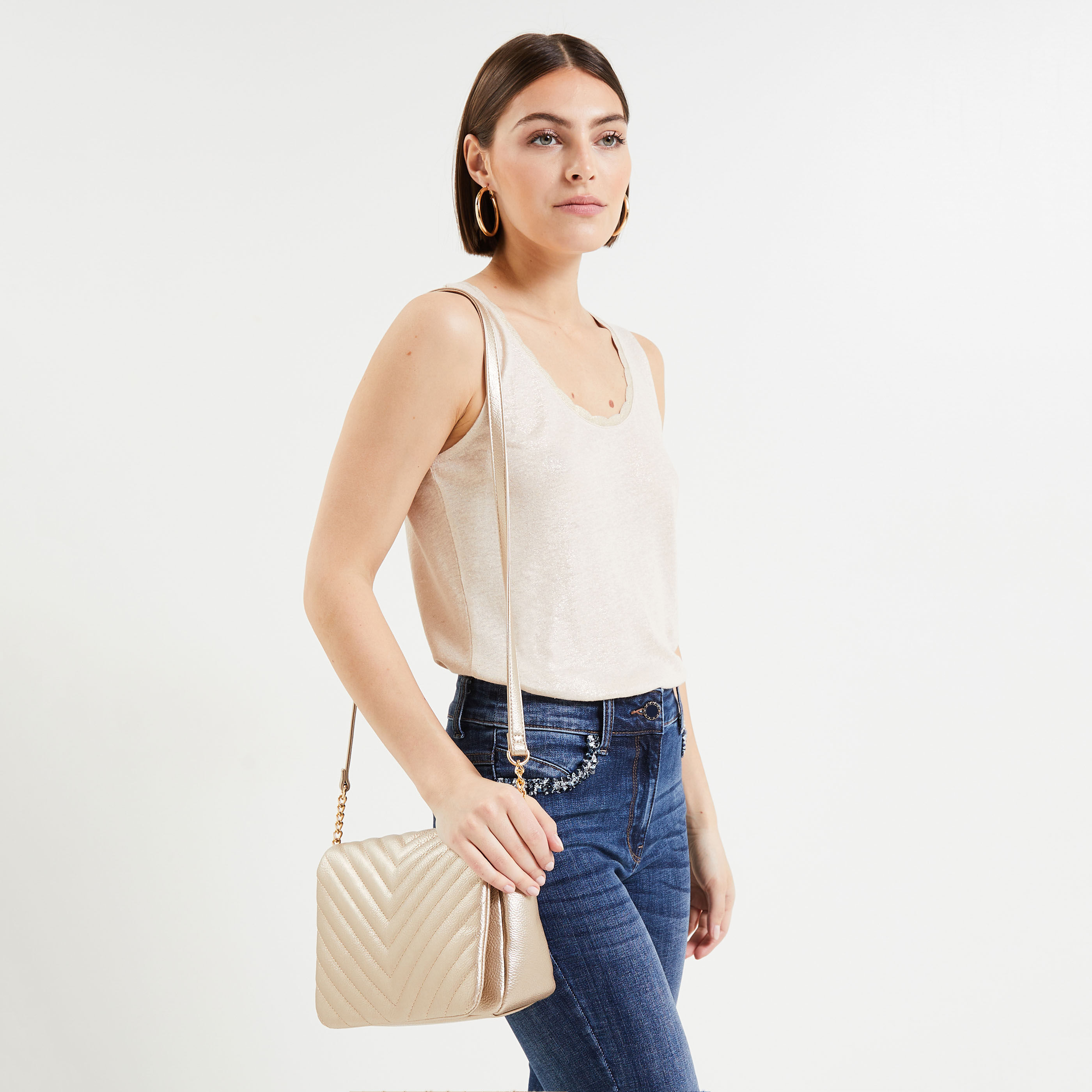 Sac nacré femme - OR