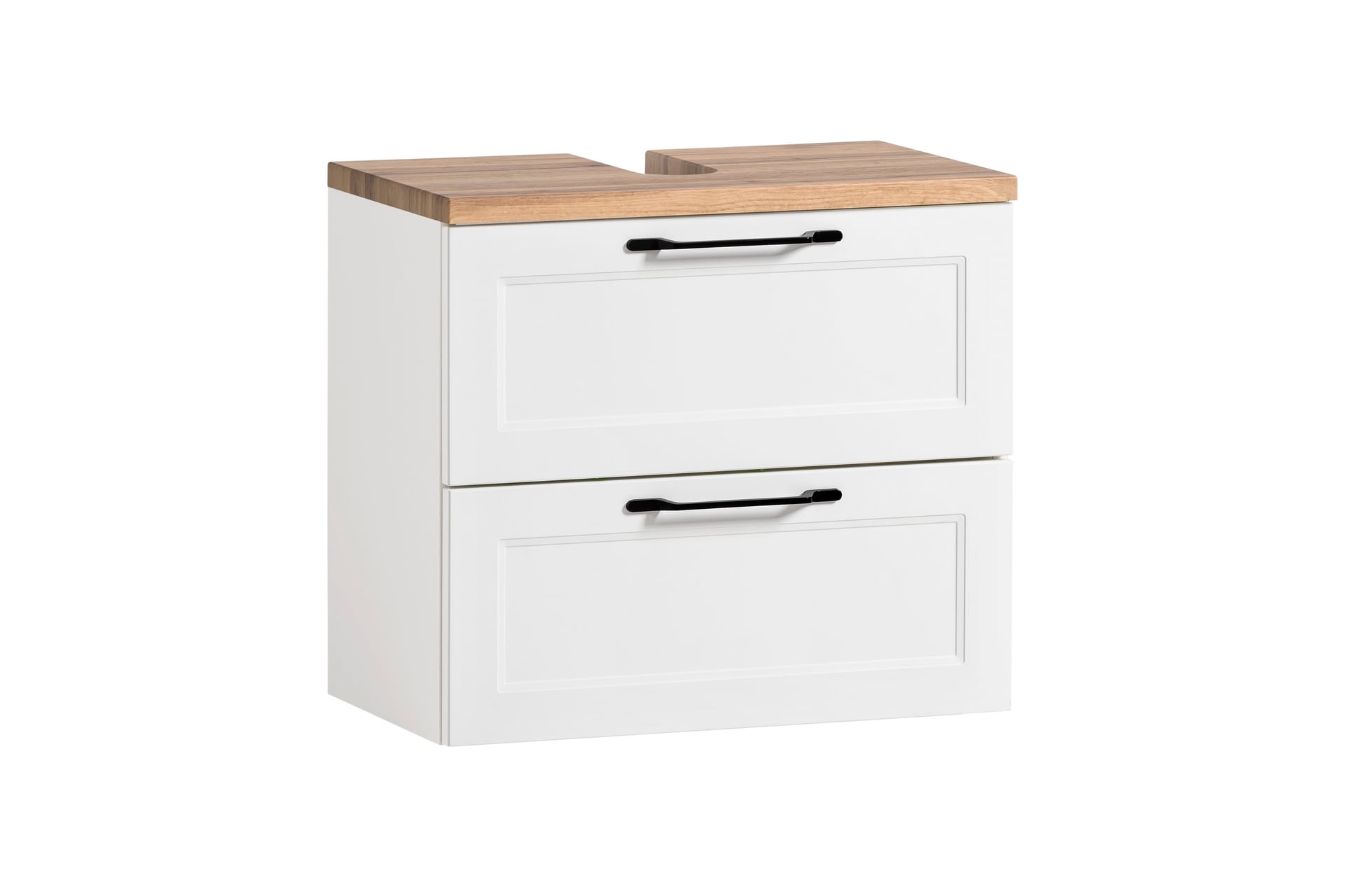 Waschbeckenunterschrank Lüttich weiß B/H/T 60x54x35 cm