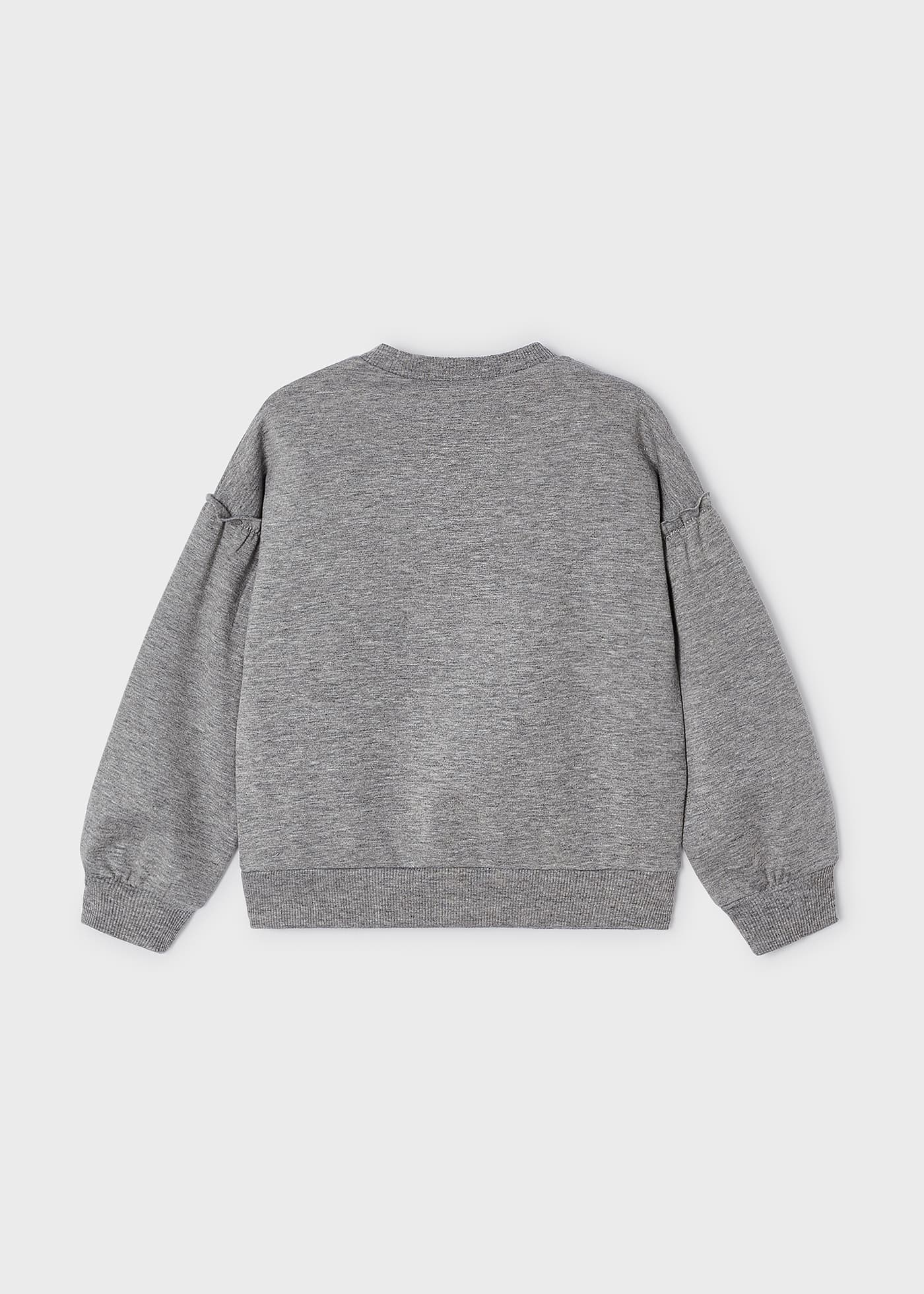 Moletom Better Cotton estampado para meninas