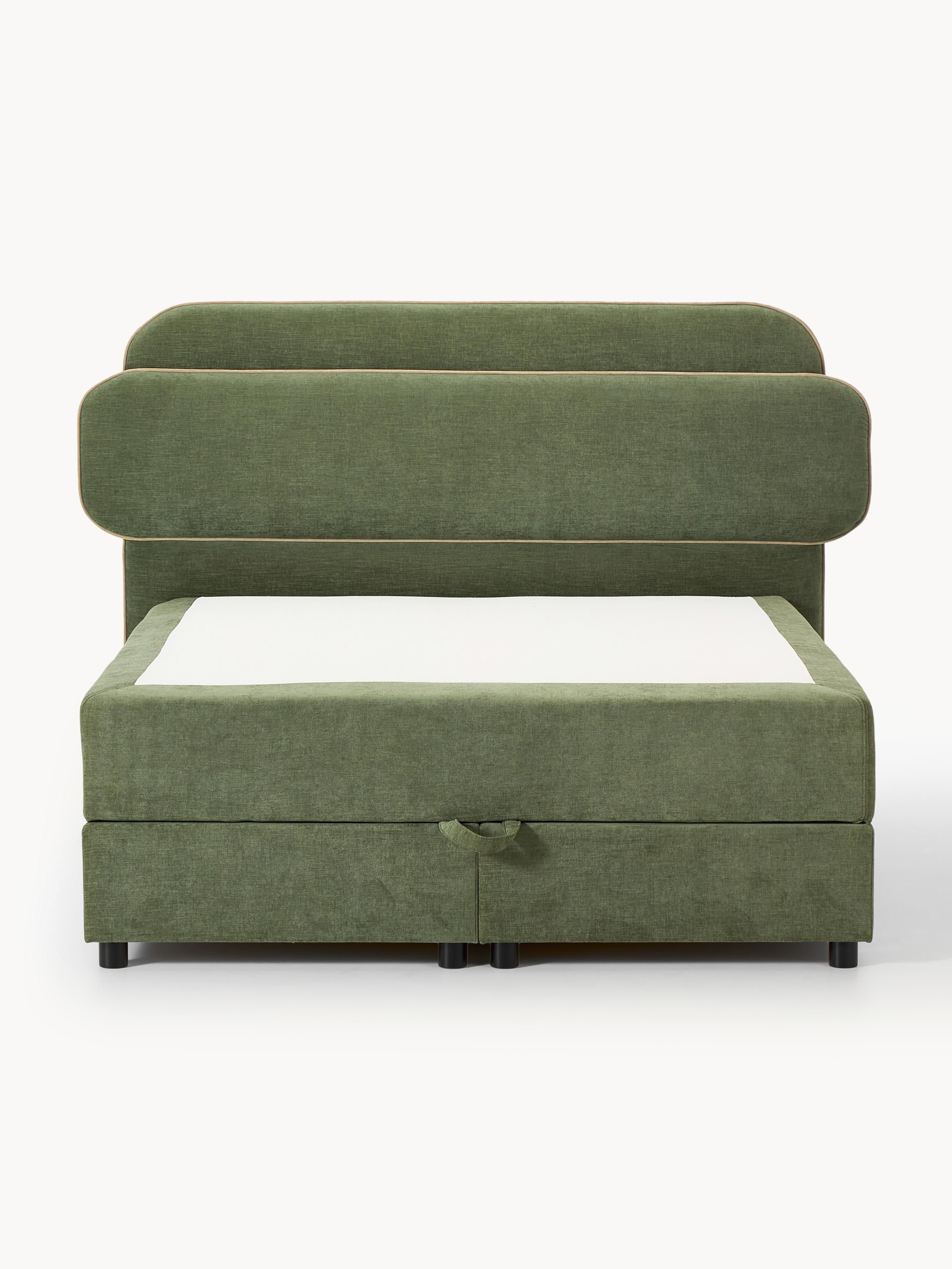Boxspringbed Enrica met opbergruimte