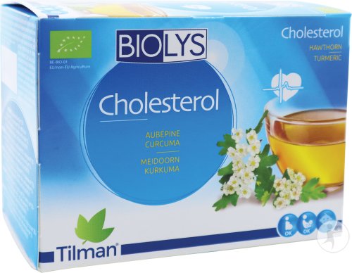 Biolys Aubépine Curcuma Cholestérol 24 Sachets