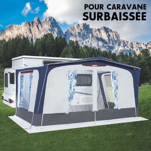Auvent de caravane surbaissée TRIGANO HONFLEUR 2,50m