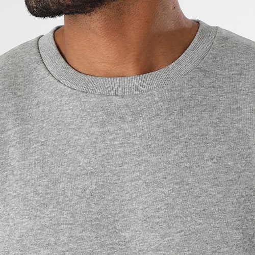Sweat Crewneck GMS Basic Gris Chiné