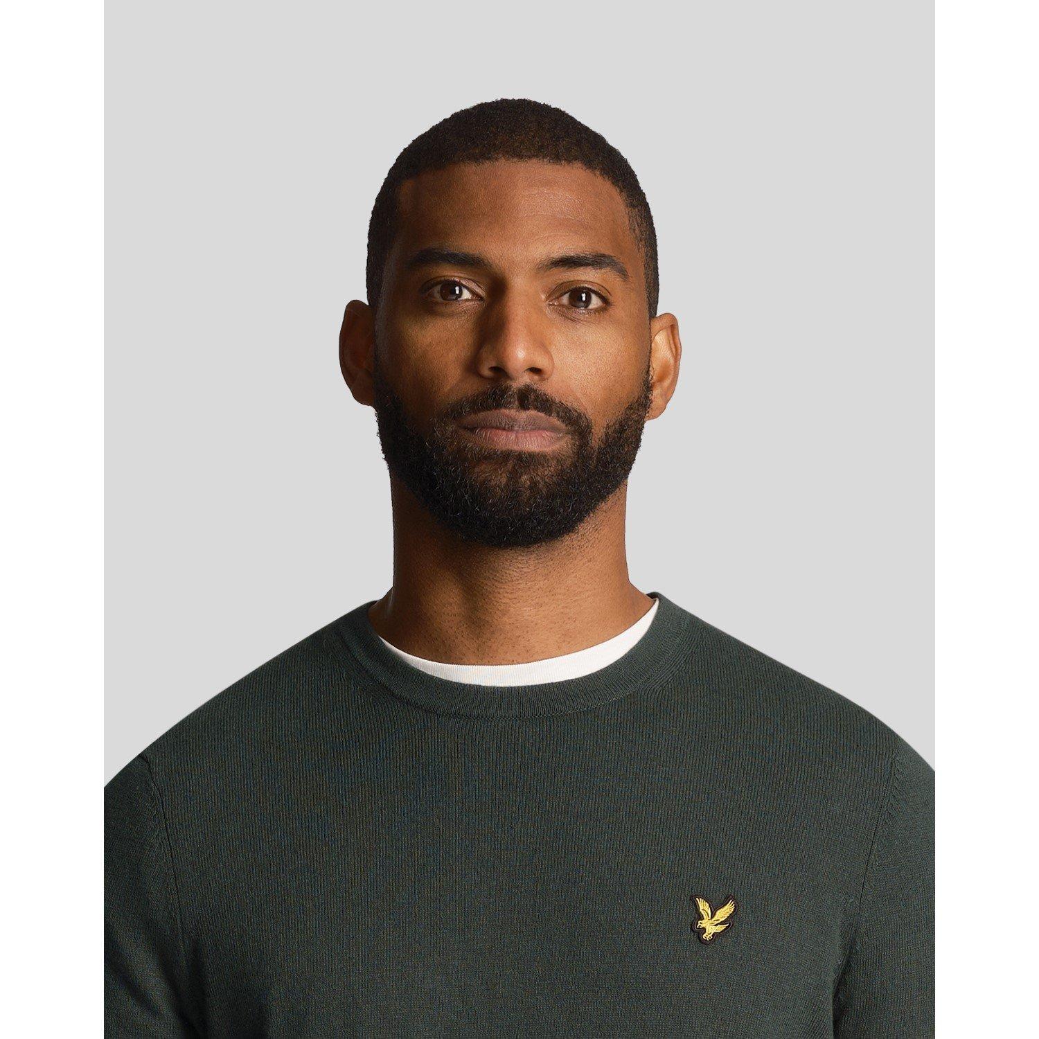 Lyle and Scott Merino Crew Knit Sweater