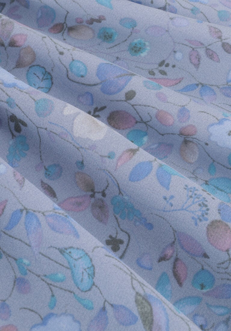 NONO blauwe nono mini jurk mayana girls woven dress light blue