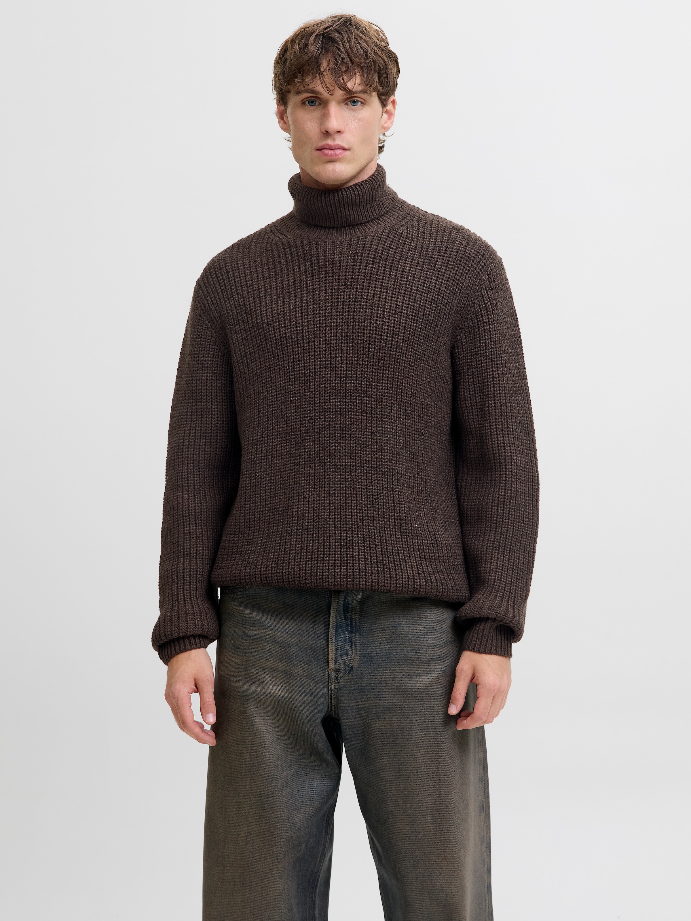 Jack & Jones Rollkragenpullover »JORBLEECKER KNIT ROLL NECK BF«