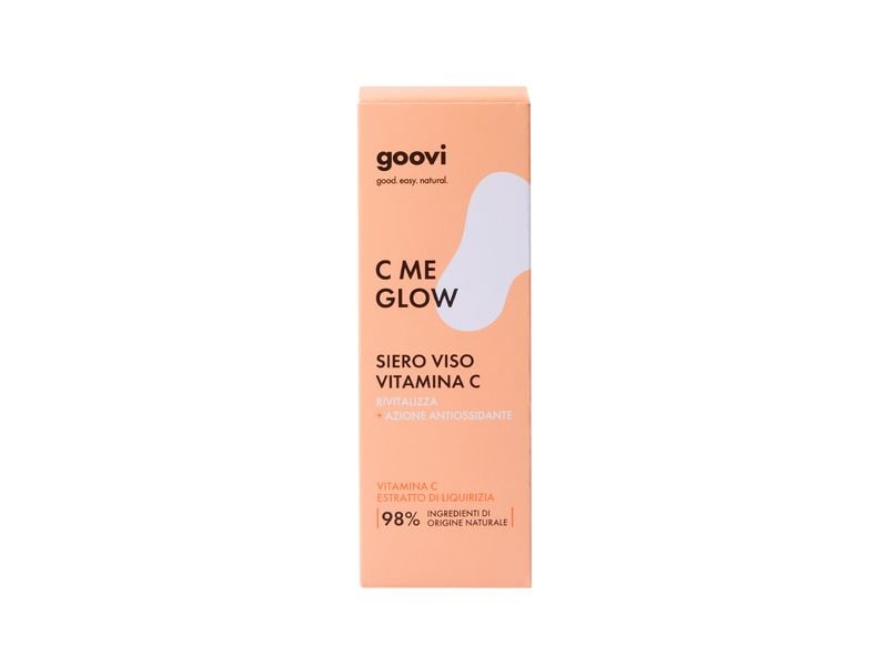Goovi Gesichtsserum C me Glow 30 ml Natürliches Serum mit Vitamin C für ein gepflegtes Gesicht