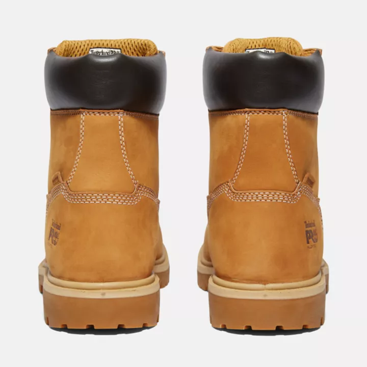 Bottine de travail imperméable Timberland PRO emblématique à embout de sécurité en alliage pour homme en jaune