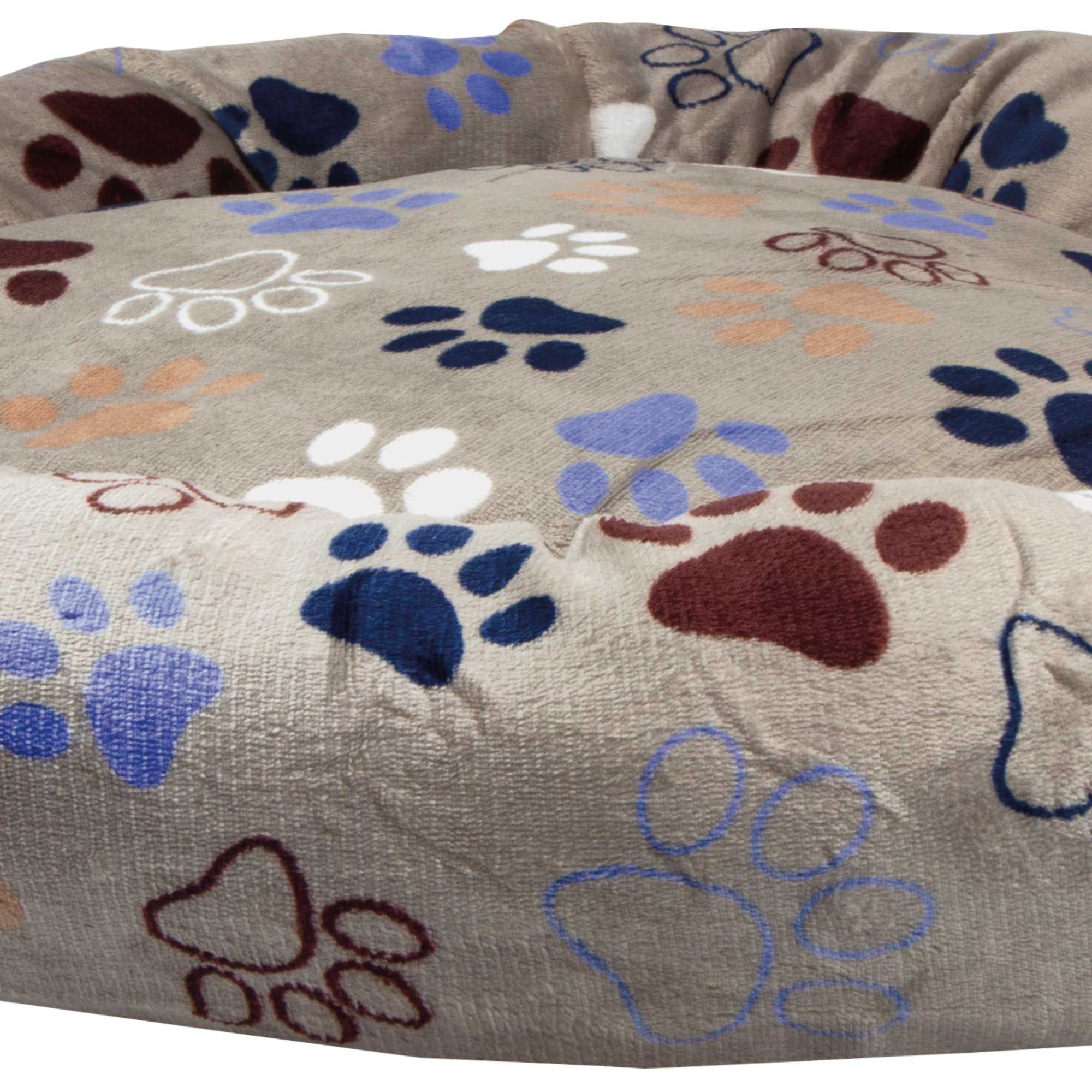 Komfortbett Donut Lissi - weiches Coral-Fleece - Anti-Rutsch-Boden - waschbar