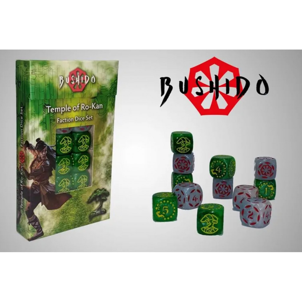 Bushido - Dés de Faction - Temple de Ro-Kan