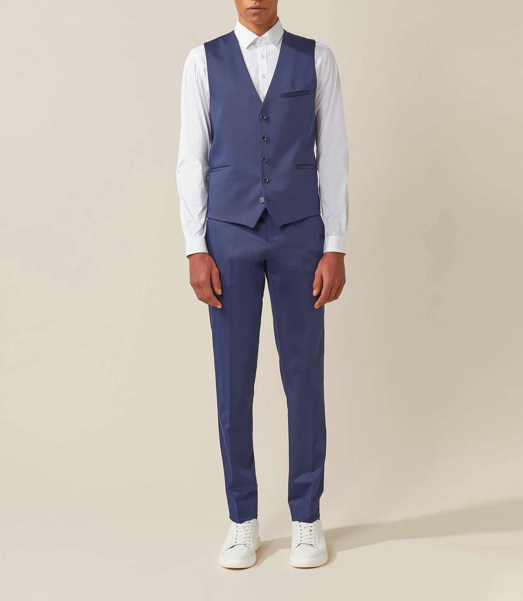 Gilet ville bleu 