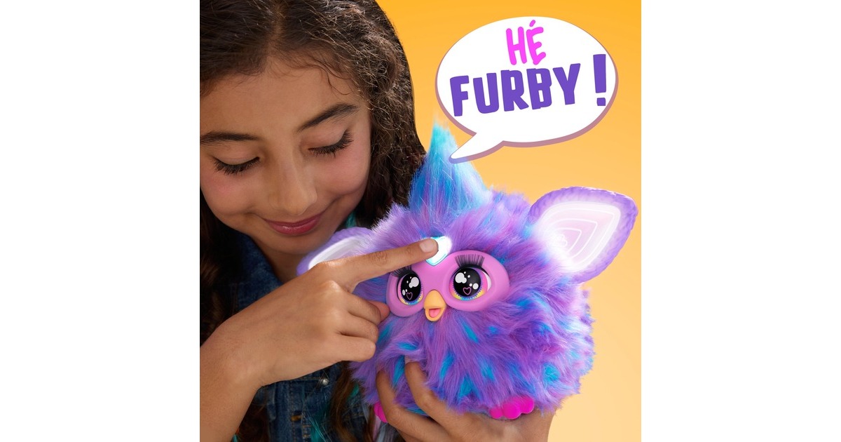HasbroFurby Paars Pluchenspeelgoed