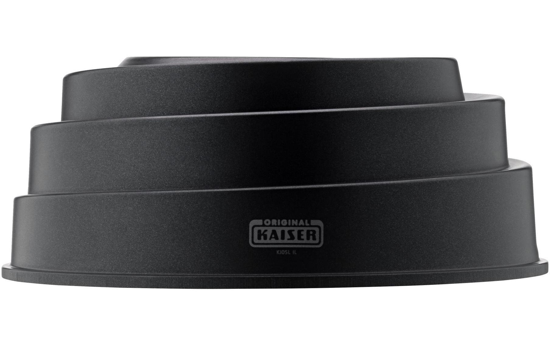Gugelhupf-Backform Twister 25 cm, SchwarzBundform