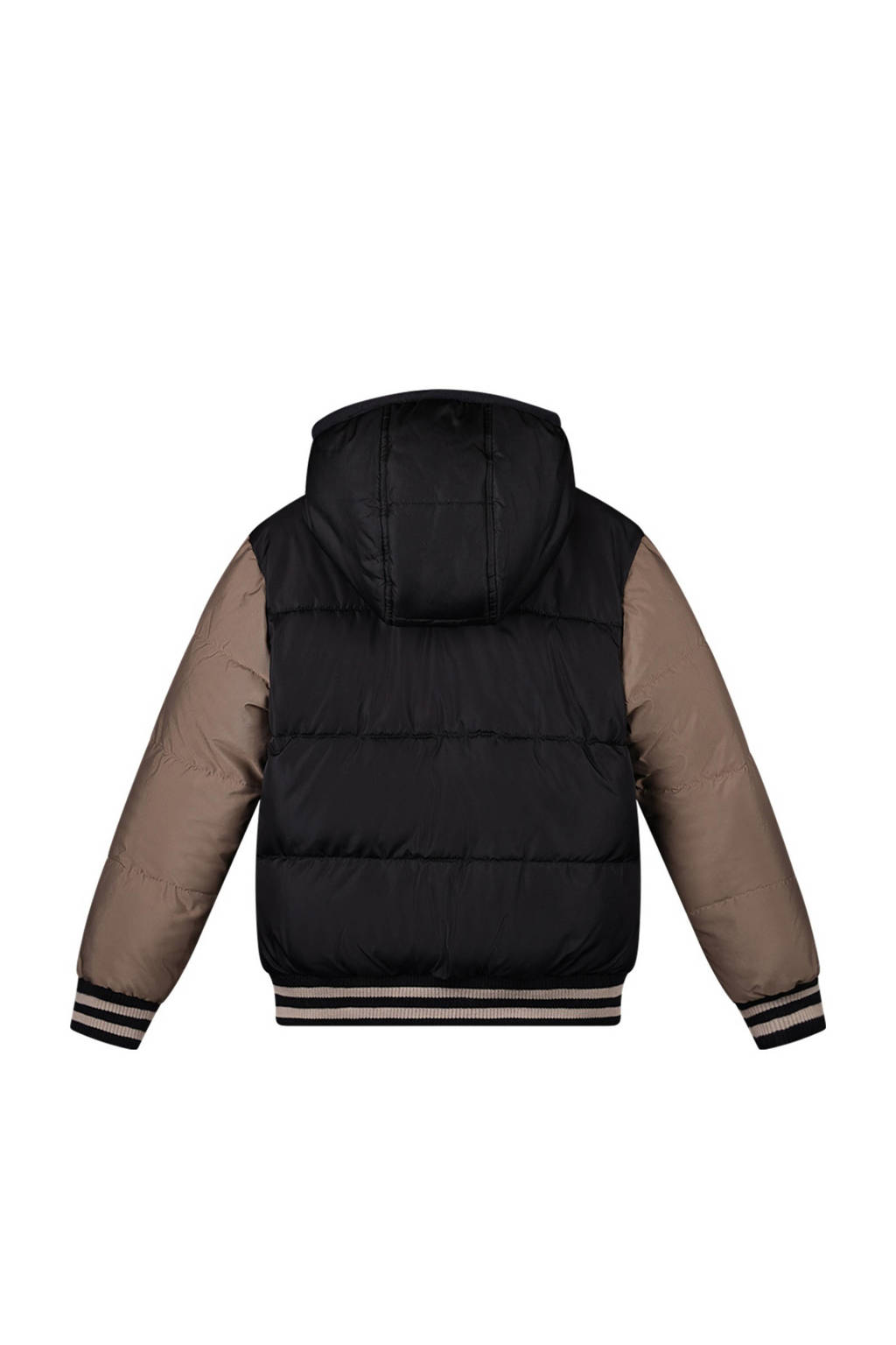 Moodstreet gewatteerde winterjas Justin zwart