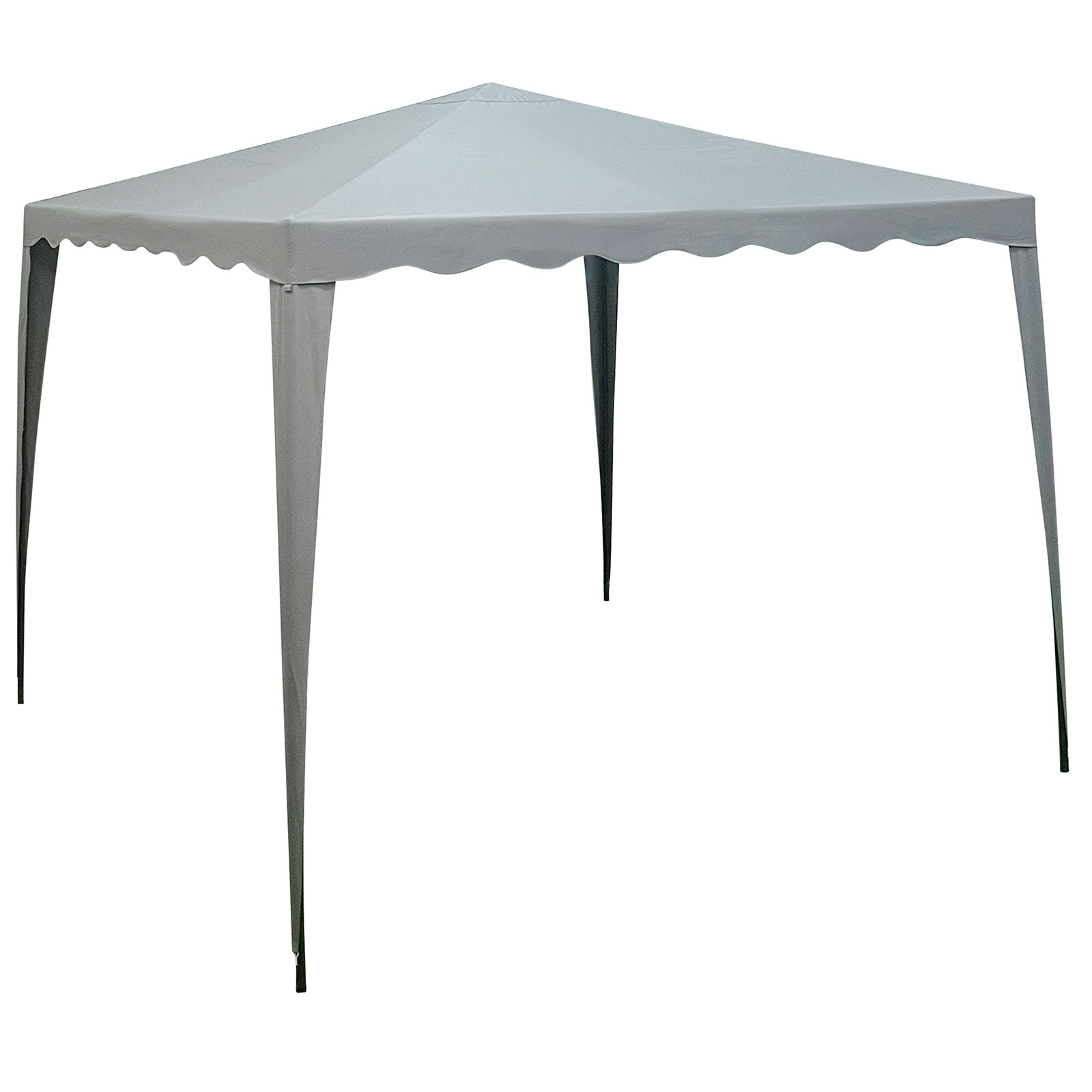 Pavillon - dunkelgrau - 3x3 Meter