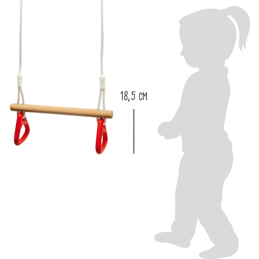 small foot® Trapez mit Turnringen