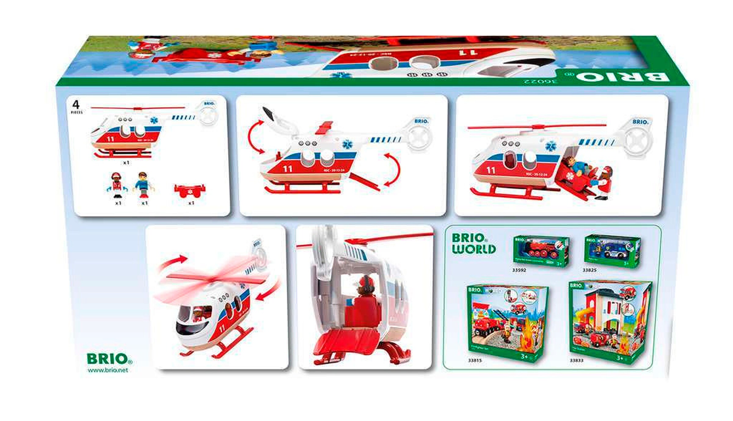 BRIO Rettungshubschrauber
