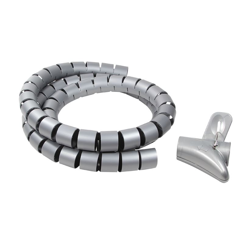 Kabelkanal Spirale 1.5 m silber