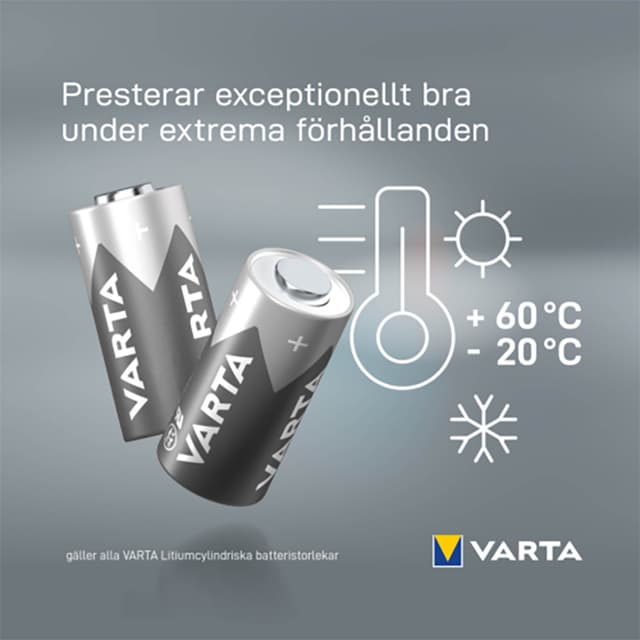 Varta Professional CR2-batteri (1 stk)