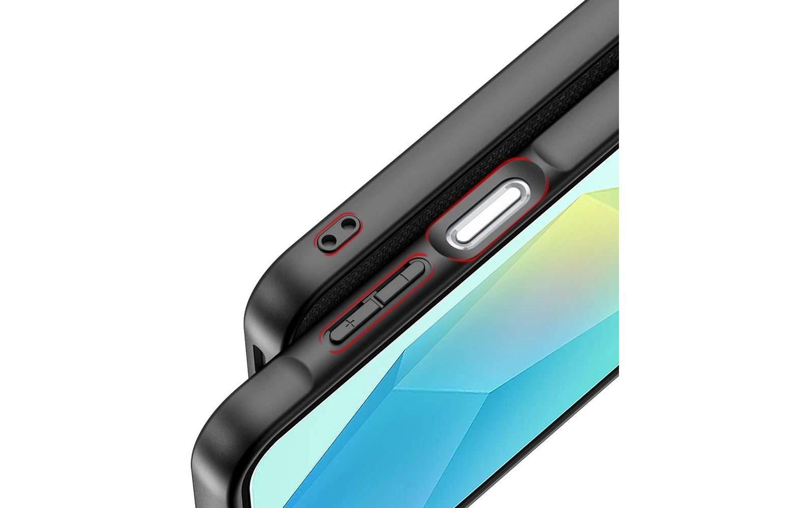 Back Cover Nylo Galaxy A16 5G / A16 4G SchwarzBack-Cover (Schwarz) für das Samsung Galaxy A16 5G