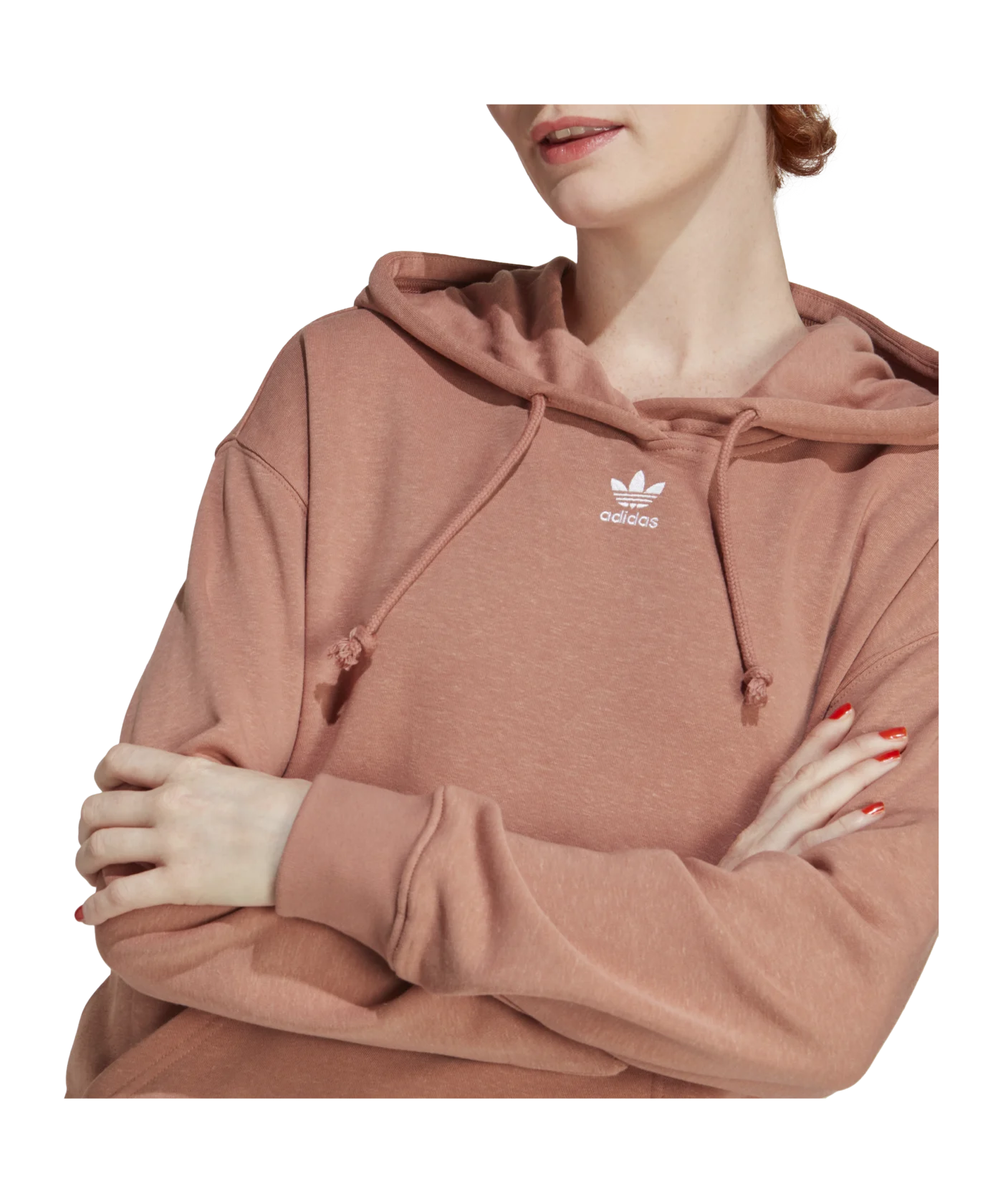 adidas Essentials Hoody Damen Beige