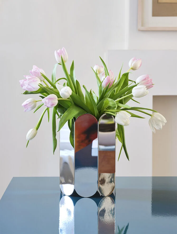 Hay Arcs Vase-Mirror Mirror