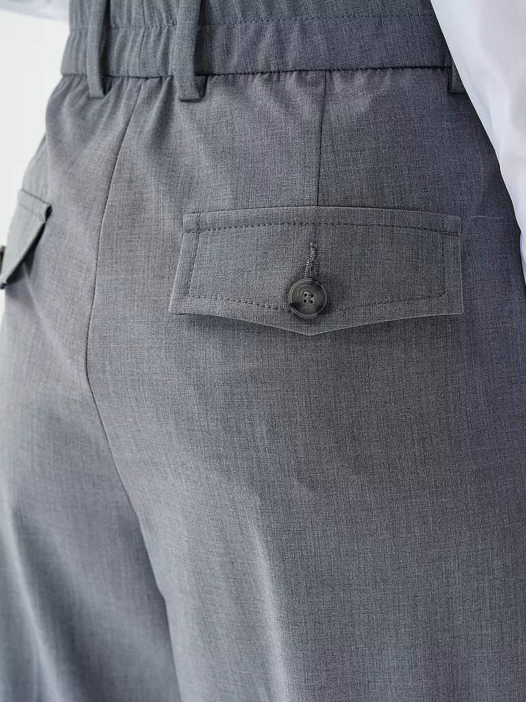 RIANI Cargohose grau