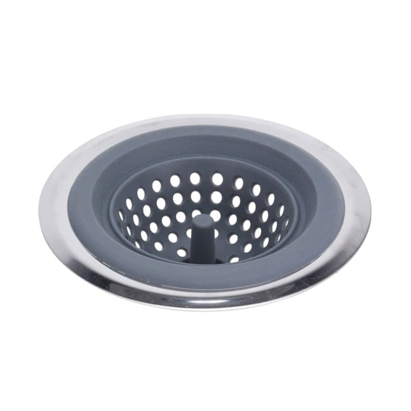 Tamis évier silicone et acier XL