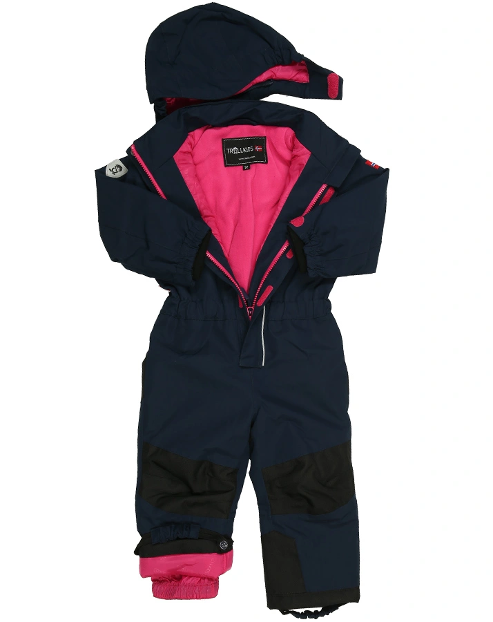 SchneeanKids ISFJORD in navy/magenta