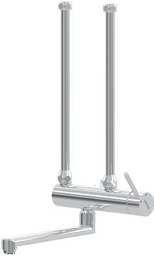STIEBEL ELTRON eengreepswandkraan, drukloze MEK-K voor open warmwaterboilers/boiler voor bovenbouwinstallatie, verchroomd, 205618