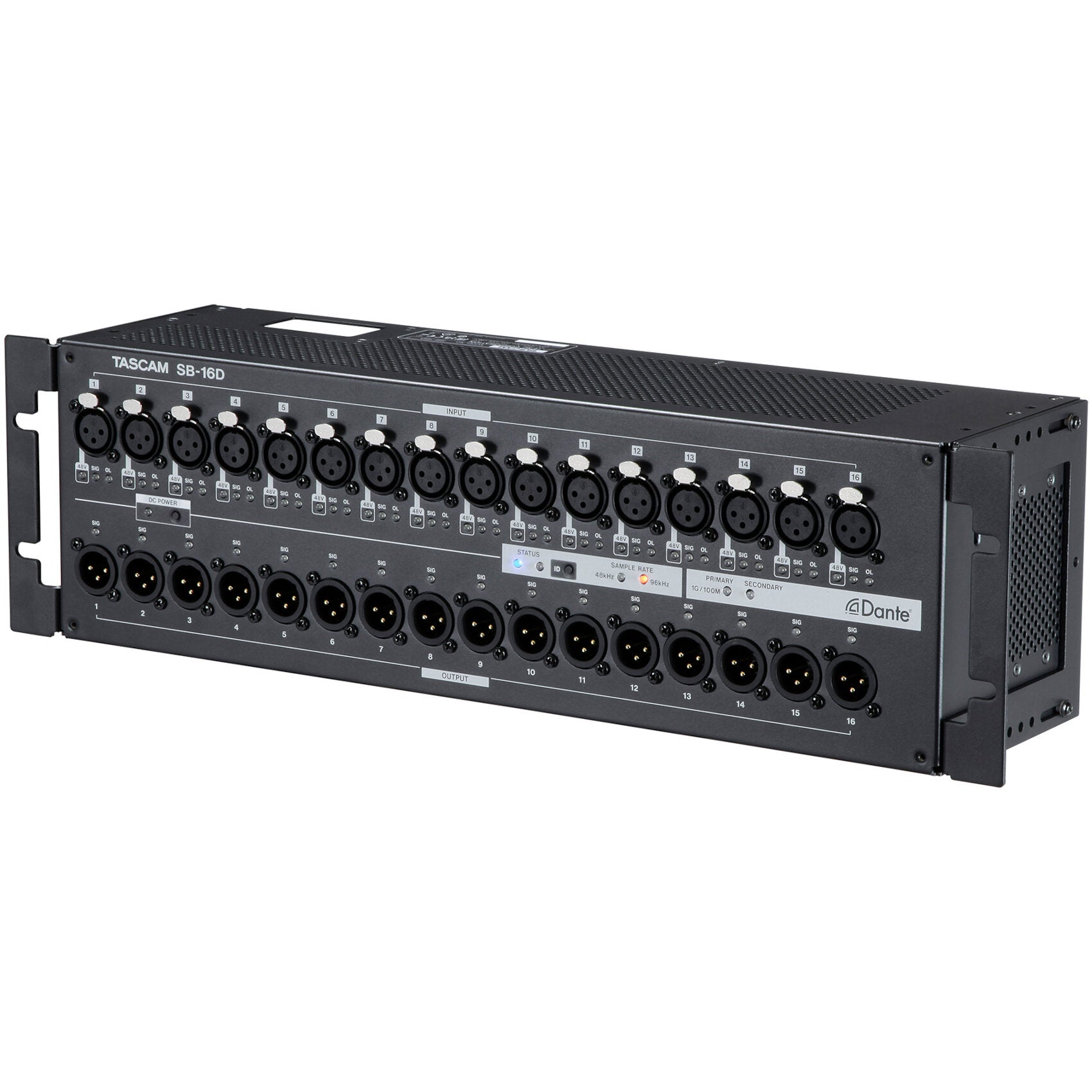 Tascam SB-16D Dante Stage Box (16 in/16 out)