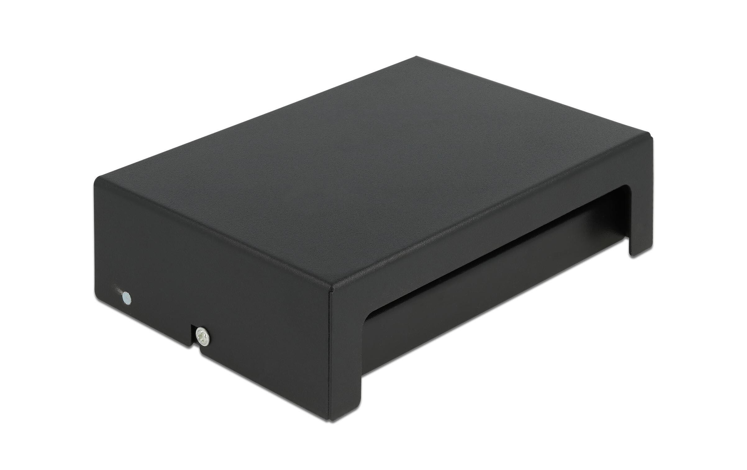 Gehäuse Keystone Patchpanel 8 Port schwarzKeystone Patchpanel 8 Port schwarz
