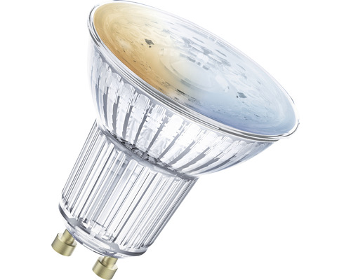 Ledvance Smart WIFI LED Reflectorlampen, dimbaar, PAR16/PAR51 GU10/5W (40W), mat, 350 lm, 2700-6500 K, warm wit-daglichtwit, 3 stuks