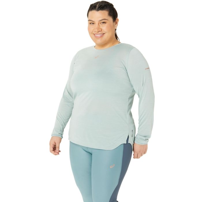 Asics Dame Mellemlag Nagino Run LS Top Blå