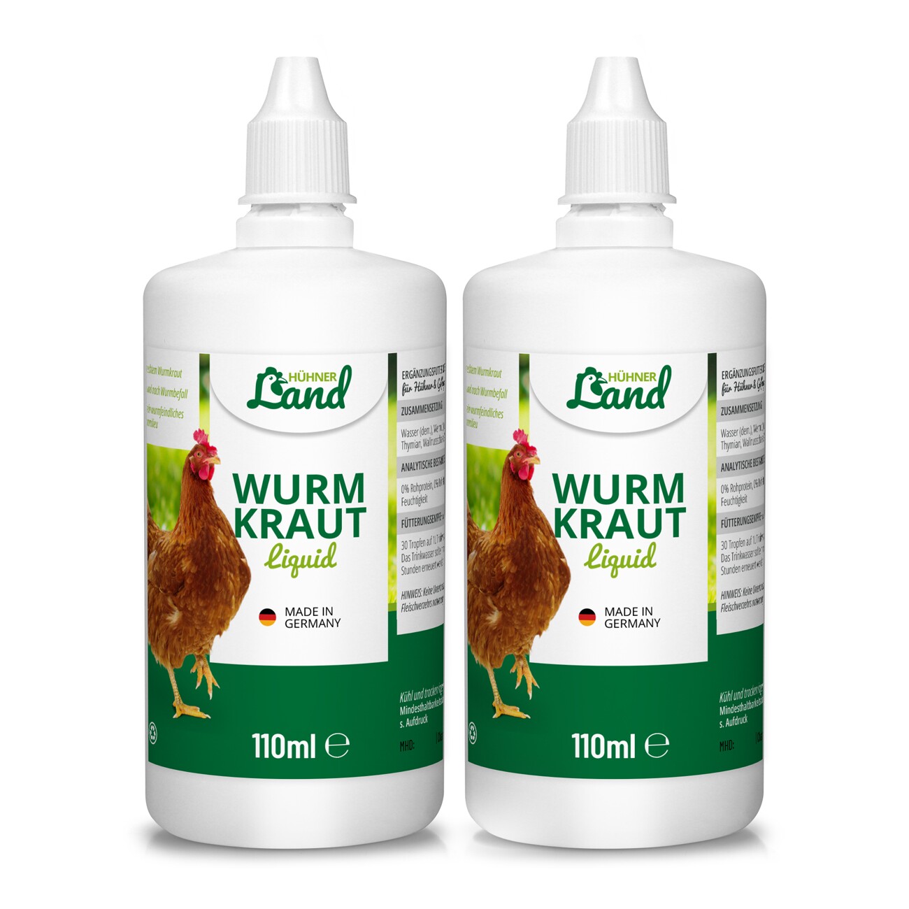 HÜHNER Land Wurmkraut Liquid 2 x 100ml