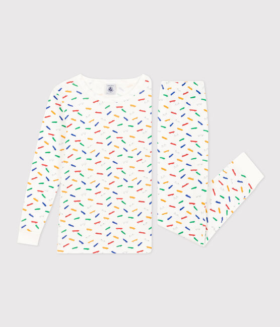 Pyjama ajusté en coton imprimé skateboard enfant