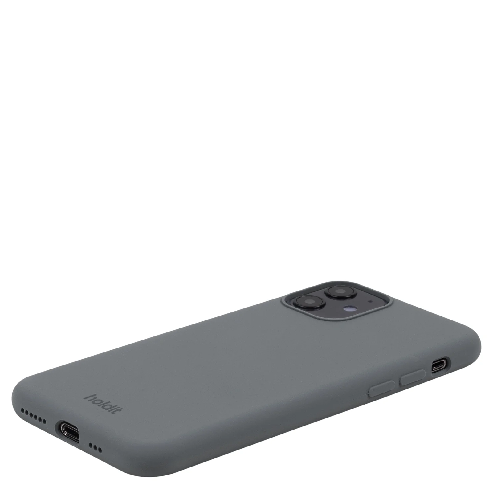Holdit  iPhone 11/XR Silicone cover - Space Gray