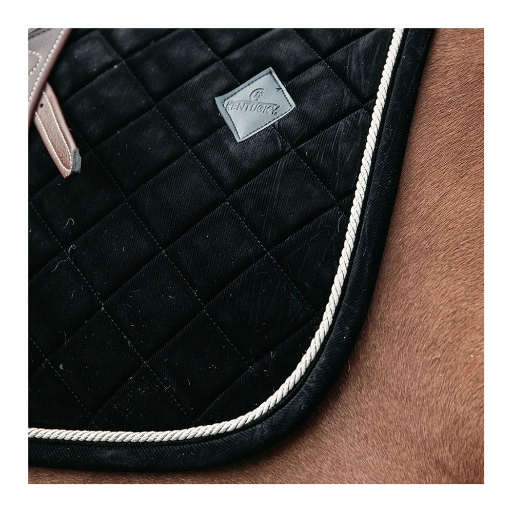 Kentucky CORDUROY - Tapis dressage noir
