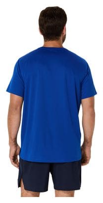 Maillot manches courtes Asics Core Bleu Homme