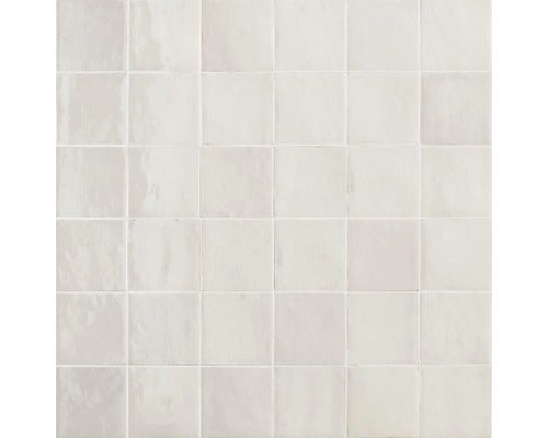 Wandtegel Marazzi Zellige Gesso glanzend 10x10cm