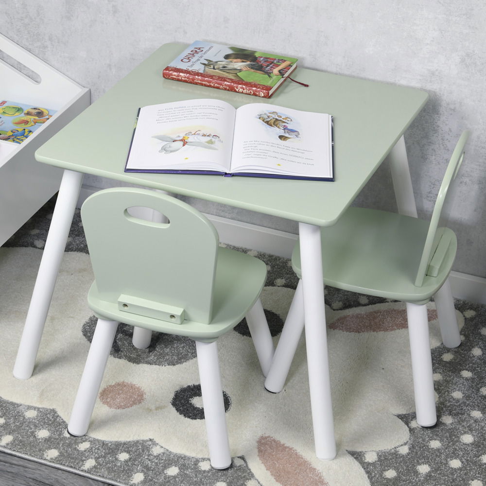 Kesper Kindertisch mit 2 Stühlen