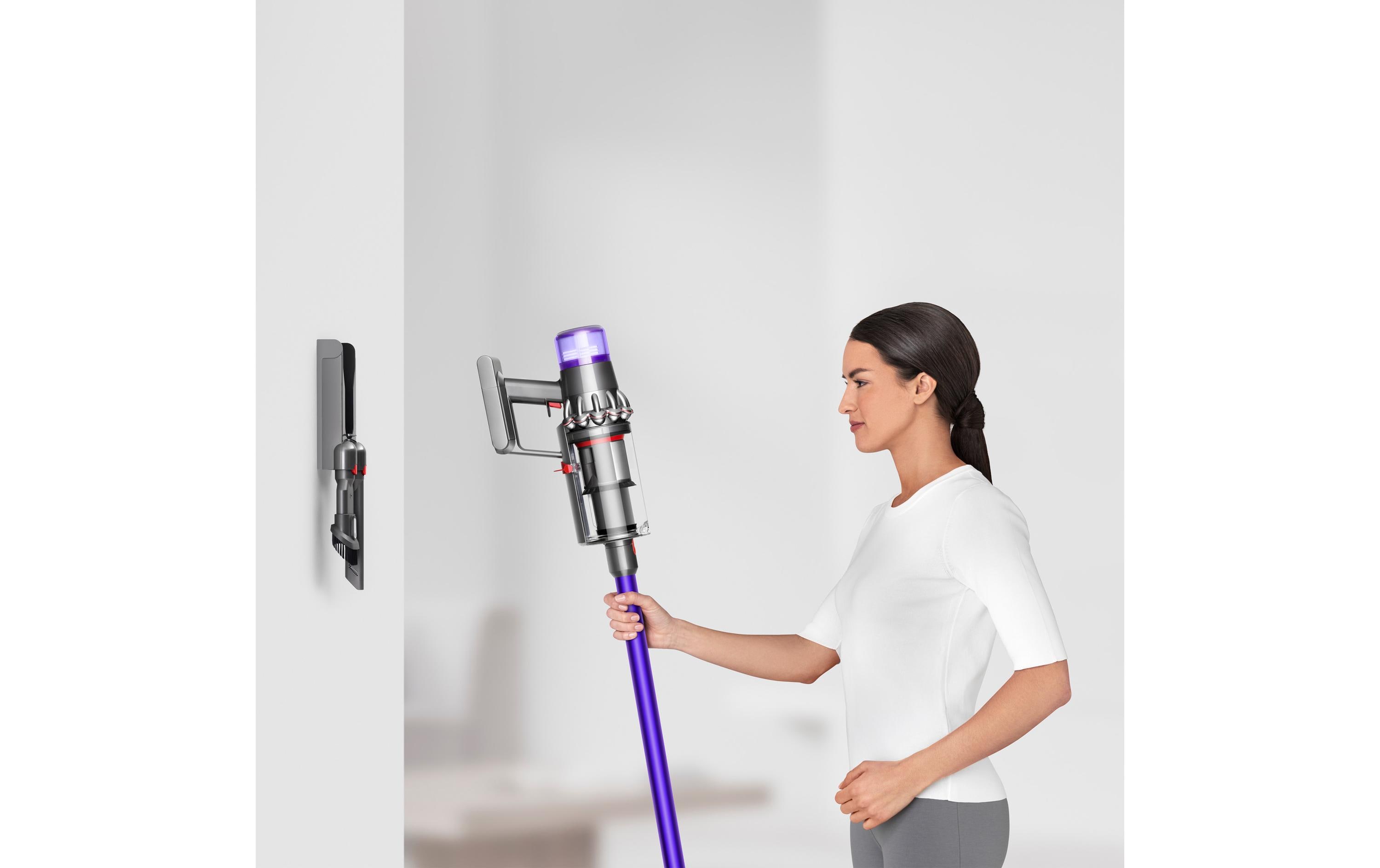 Akku-Hand- und Stielsauger V11 Advanced Violett<br>Leistungsstarker kabelloser Staubsauger